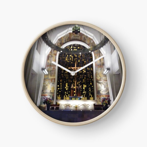 Saint Joseph's Oratory of Mount Royal, Montreal #Montreal #City #MontrealCity #Canada #SaintJoseph #Oratory #Mount #Royal #MountRoyal #buildings #streets #places #views #pedestrians #architecture Clock