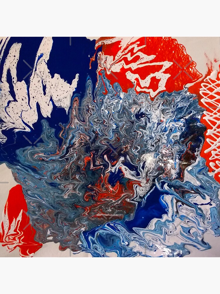 Abstract Painting- "British Rocker" by Matlgirl
