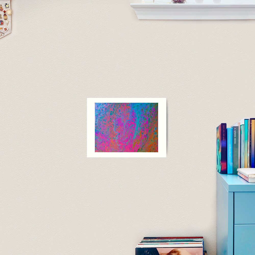 Abstract Painting-"Pop Art Bark" Art Print