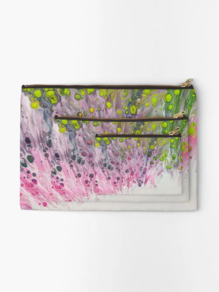 Thumbnail 2 of 4, Zipper Pouch, Spring Fling designed and sold by ProjectPour.