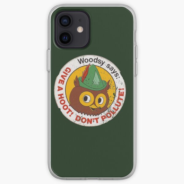 Woodsy Owl 2 iPhone Soft Case