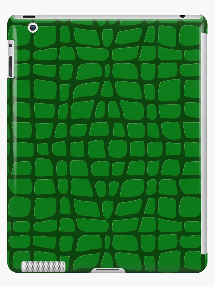 Green Crocodile Skin Pattern Animal print