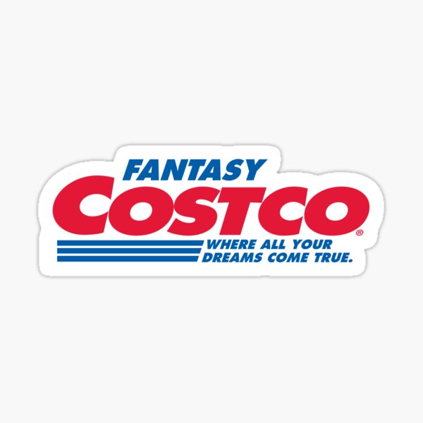 Fantasy Costco Sticker