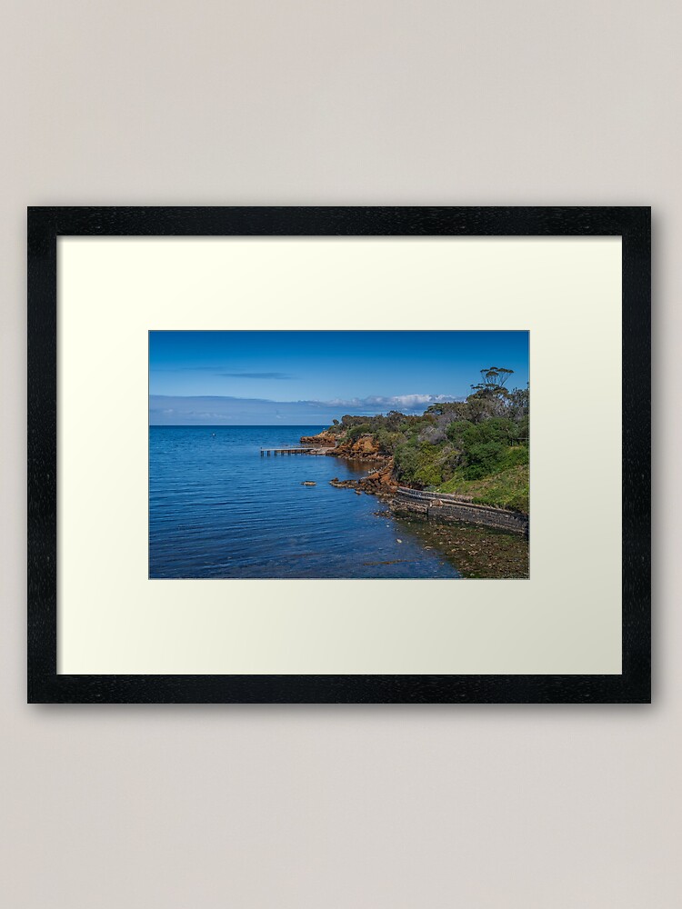 Alternate view of Watkins Bay - Beaumaris Framed Art Print
