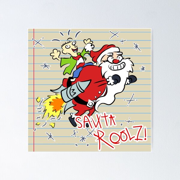 Item preview, Rocketing Santa designed and sold by Katastra.
