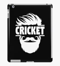 Cricket Batsman - Cricket Picture - Cricket Ball - Father Cricket Gift - Cricket Teacher - Cricket Print - Cricket Dad Gift - Cricket Poster iPad Case/Skin