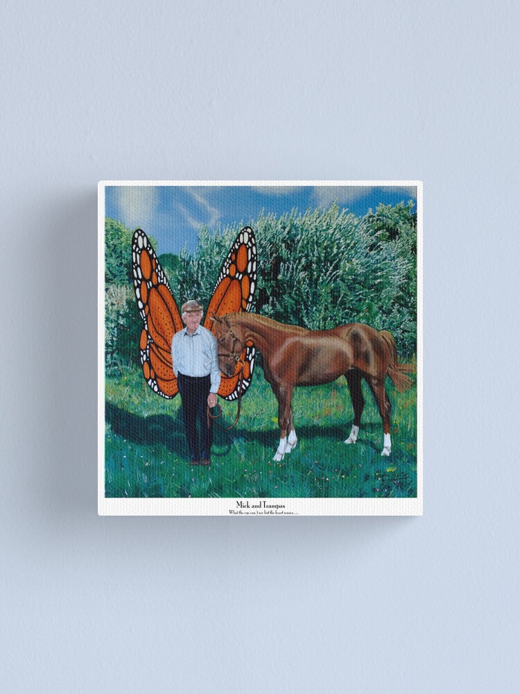 Alternate view of Mick and Trampas Canvas Print