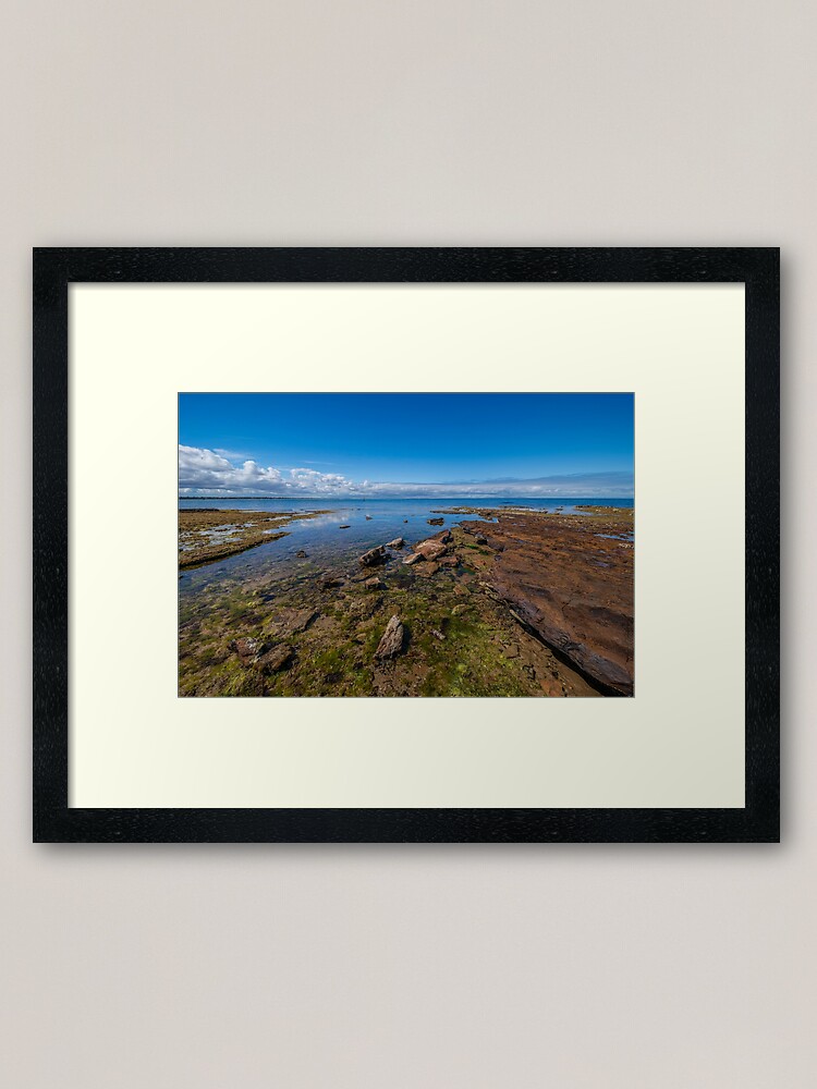 Alternate view of Beaumaris Coast Framed Art Print