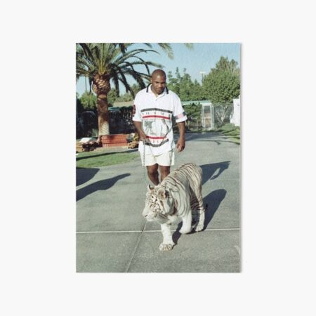 Mike Tyson T shirts Art Board Print
