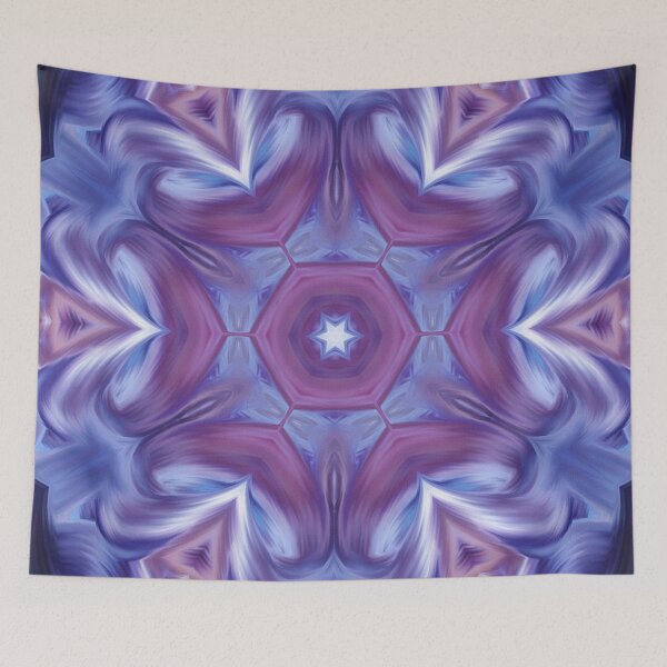 Item preview, Purple abstract trippy mandala designed and sold by Svenwall20.