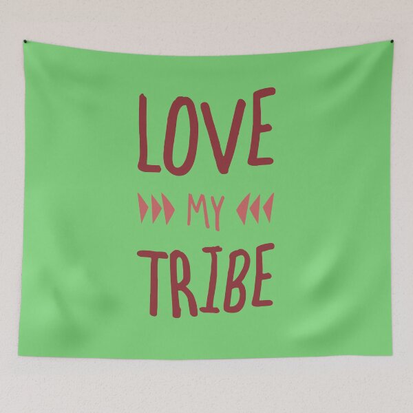 Item preview, Love My Tribe Funny Stay At Home Mom Dad Gift designed and sold by Klimentina.