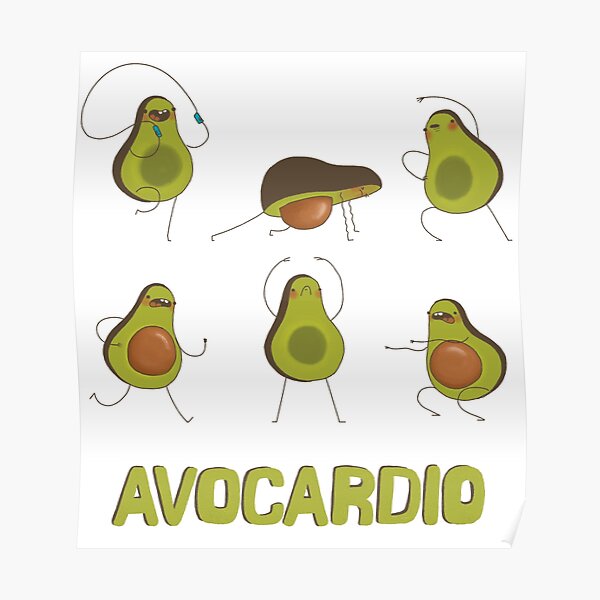 Avocardio Poster