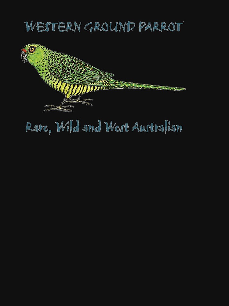 Western Ground Parrot by Wendy Binks by Kyloring