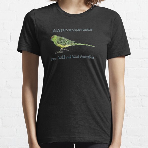Western Ground Parrot by Wendy Binks Essential T-Shirt