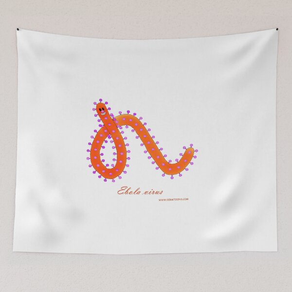 Item preview, Ebola Virus - Cartoon Virus designed and sold by MATAL.