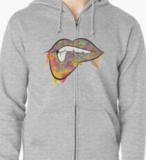 Intoxicating Anticipation Zipped Hoodie