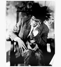 Basquiat Streetart Katze Poster