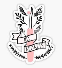 Seam Ripper No Regrets Sticker, Sewing Sticker, Sticker