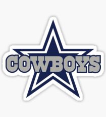 Dallas Cowboys Team Sticker