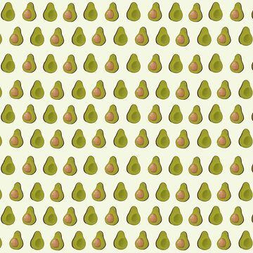 Artwork thumbnail, Avocado Pattern by LisaVertudaches