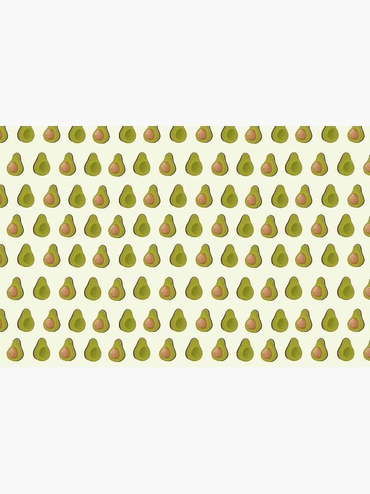 Thumbnail 4 of 4, Zipper Pouch, Avocado Pattern designed and sold by LisaVertudaches.