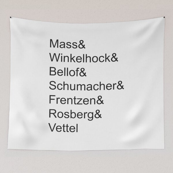 Item preview, German F1 Racing Drivers design designed and sold by GetItGiftIt.