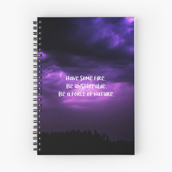 Item preview, be a force of nature - quote designed and sold by greysbrain.