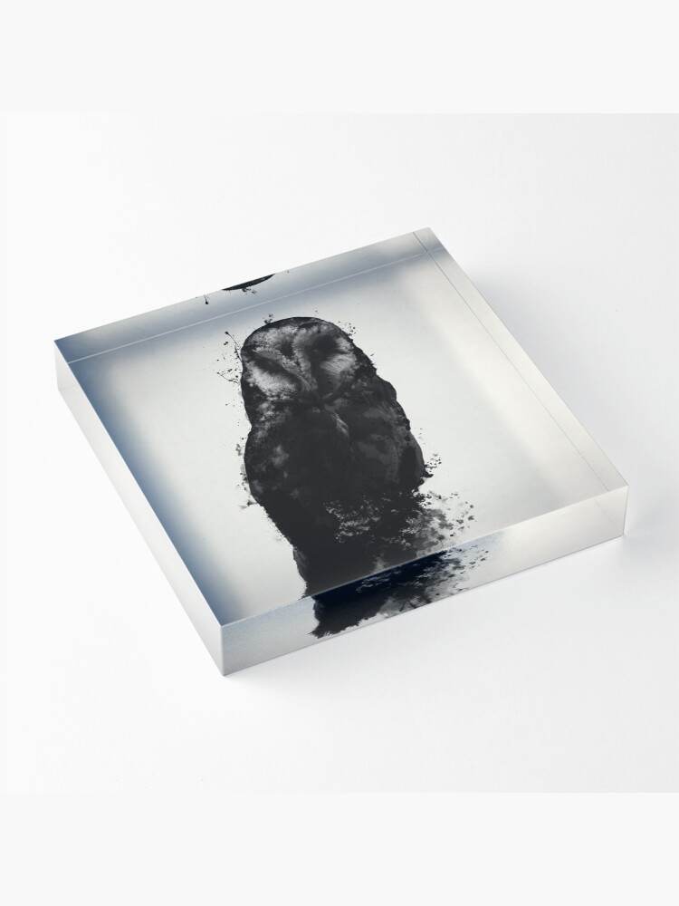 Thumbnail 3 of 5, Acrylic Block, The Owl designed and sold by Nicklas81.