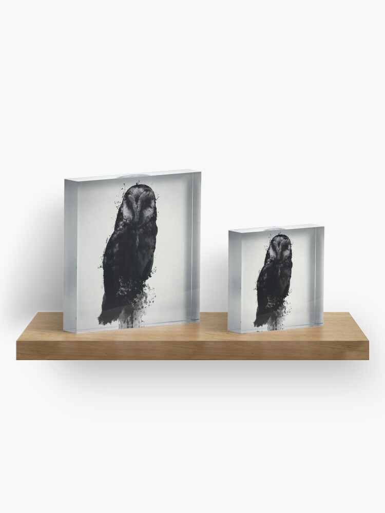 Thumbnail 4 of 5, Acrylic Block, The Owl designed and sold by Nicklas81.