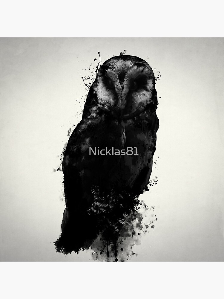 Thumbnail 5 of 5, Acrylic Block, The Owl designed and sold by Nicklas81.