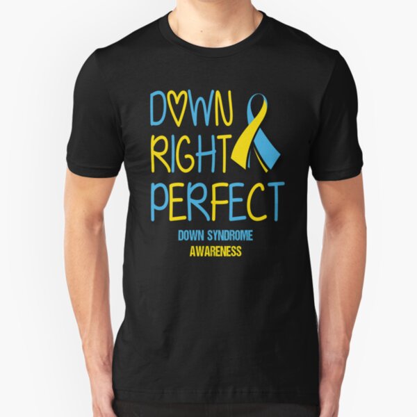 down syndrome awareness Slim Fit T-Shirt