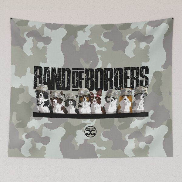 Item preview, Band of Borders - Snow designed and sold by DoggyGraphics.