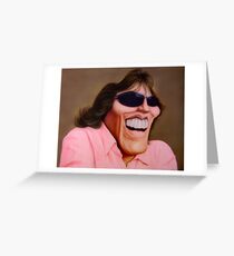 Jose Feliciano Caricature Greeting Card