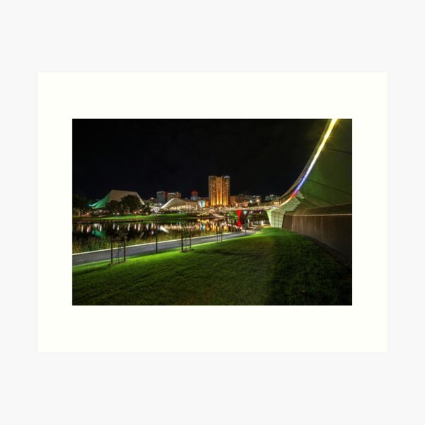 Item preview, Adelaide Riverbank at Night VII designed and sold by Ray's Photos & Art.