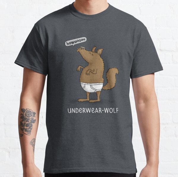 Printpub Women Cool Wolf Design Underwear Funny Individuality