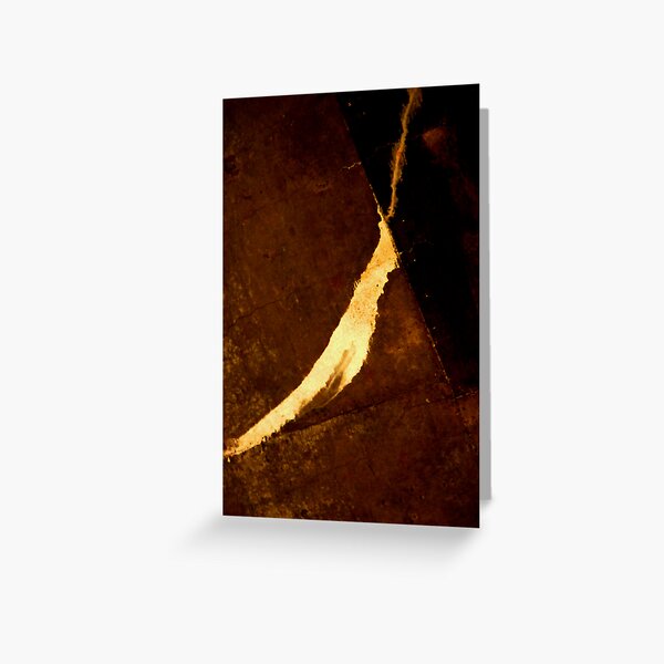 Flick of the brush Greeting Card