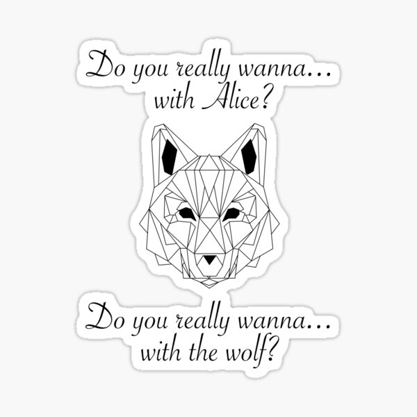 "Wolf Alice Freazy " Sticker by imnotanumber Redbubble