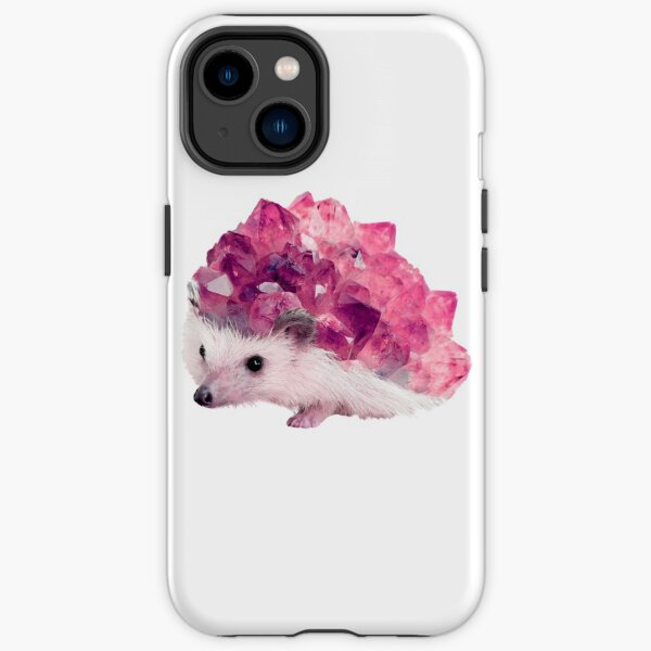 Lucky Mineral hedgehog by Alice Monber iPhone Tough Case