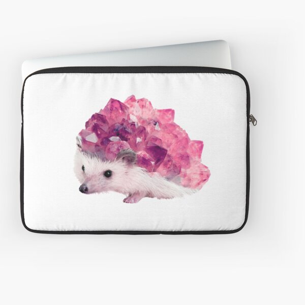 Lucky Mineral hedgehog by Alice Monber Laptop Sleeve