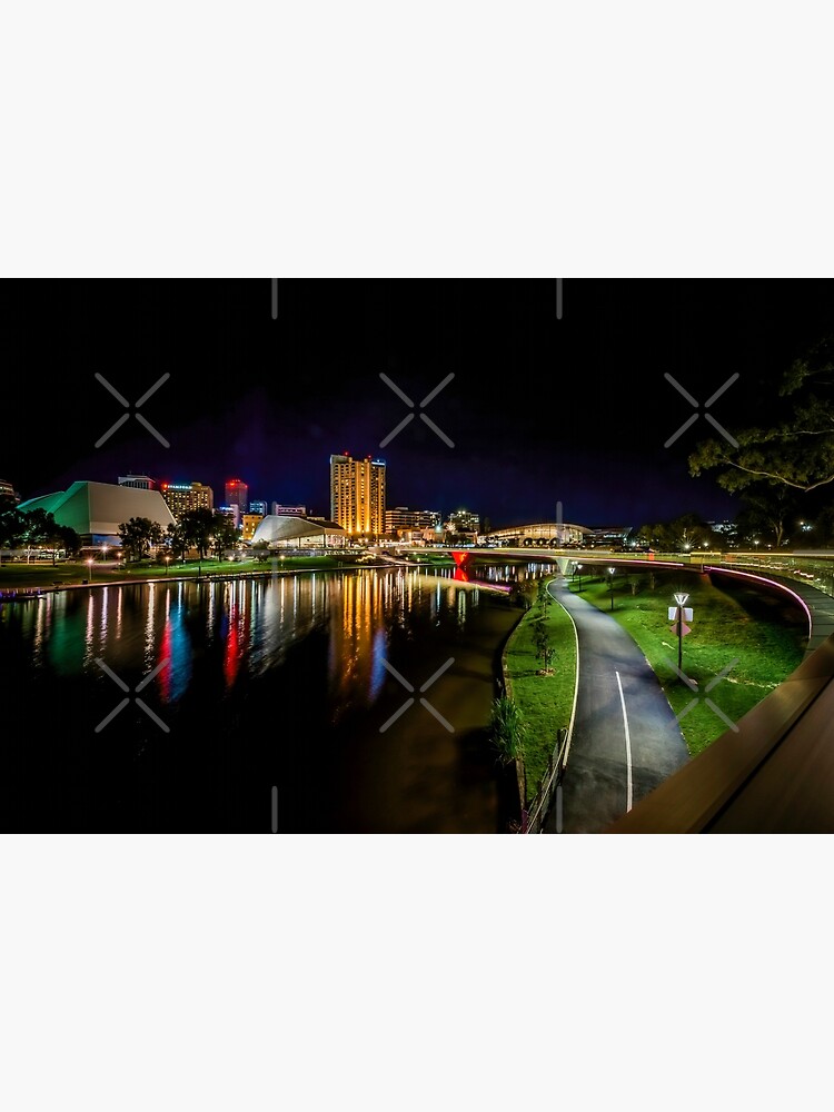Adelaide Riverbank at Night IV by RayW