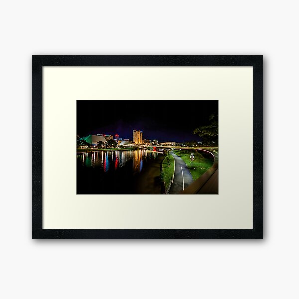 Item preview, Adelaide Riverbank at Night IV designed and sold by Ray's Photos & Art.