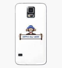 Frohes Neues Jahr Affe Hülle & Klebefolie für Samsung Galaxy