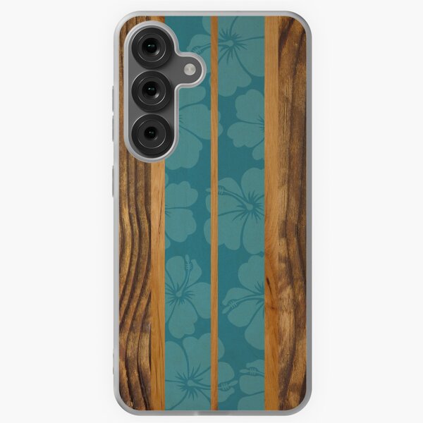 Vista previa del artículo con la obra «Tabla hawaiana rayada roble», diseñado y vendido por pablokahuna.