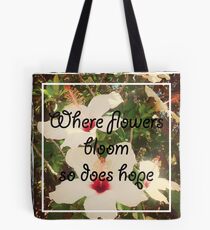 Flowers Bloom Tote Bag