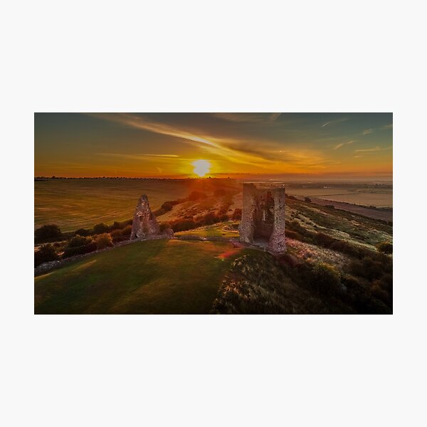 Hadleigh Castle Sunrise 1 Photographic Print