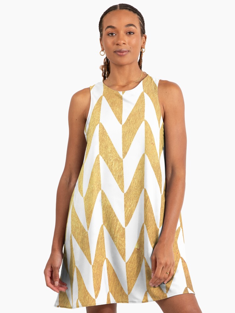 Herringbone Chevron" A-Line Dress for Sale by KateLillyson | Redbubble Herringbone Chevron" A-Line Dress for Sale by KateLillyson | Redbubble