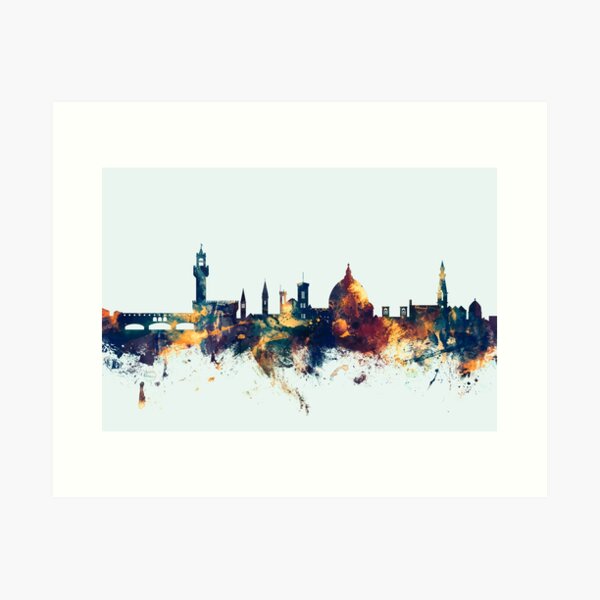 Item preview, Florence Italy Skyline designed and sold by MICHAEL TOMPSETT.