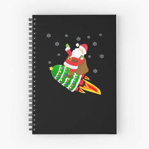 Item preview, Funny Santa Riding Christmas Tree Rocket  designed and sold by Vasil Dimitrov.