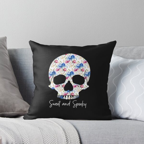 Item preview, Halloween Skull Crazy Sweet and Spooky designed and sold by IvonDesign.