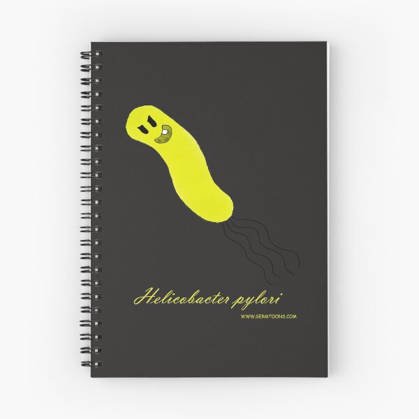 Item preview, Helicobacter pylori - Cartoon Bacteria designed and sold by MATAL.